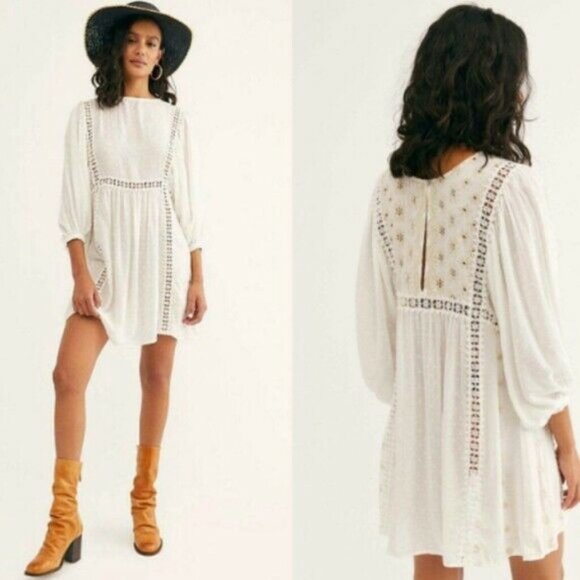 Free People Tops - NEW Free People Charlotte Tunic or Dress MED